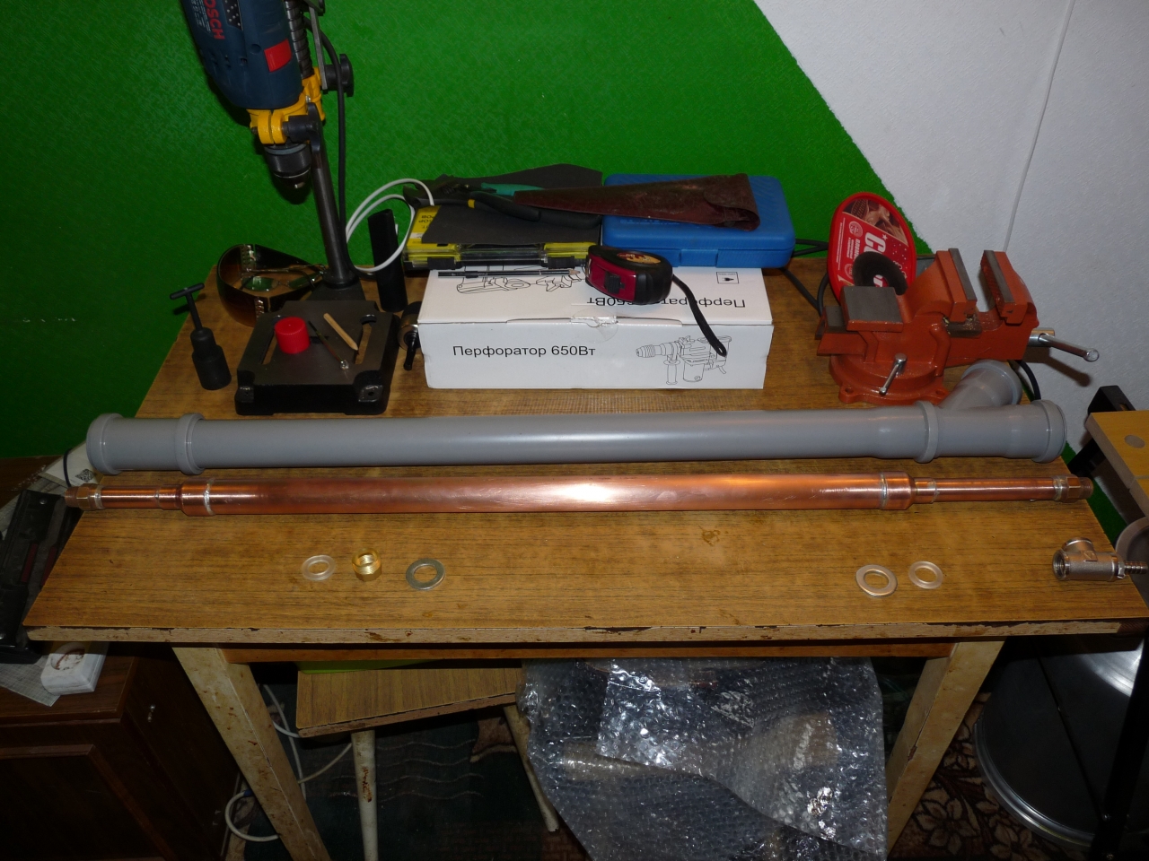 Увеличиваем диаметр